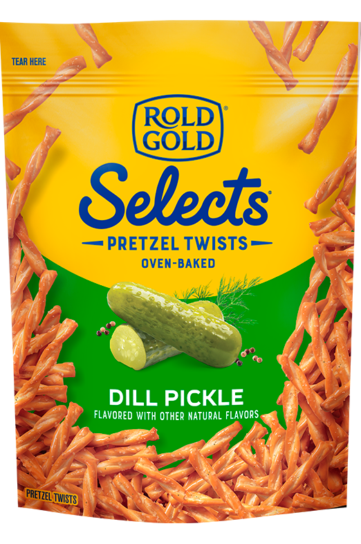 Bag of <span style="display: block;line-height: 4rem;font-size:4rem; font-family:inherit">ROLD GOLD® SELECTS™<br>DILL PICKLE</span>